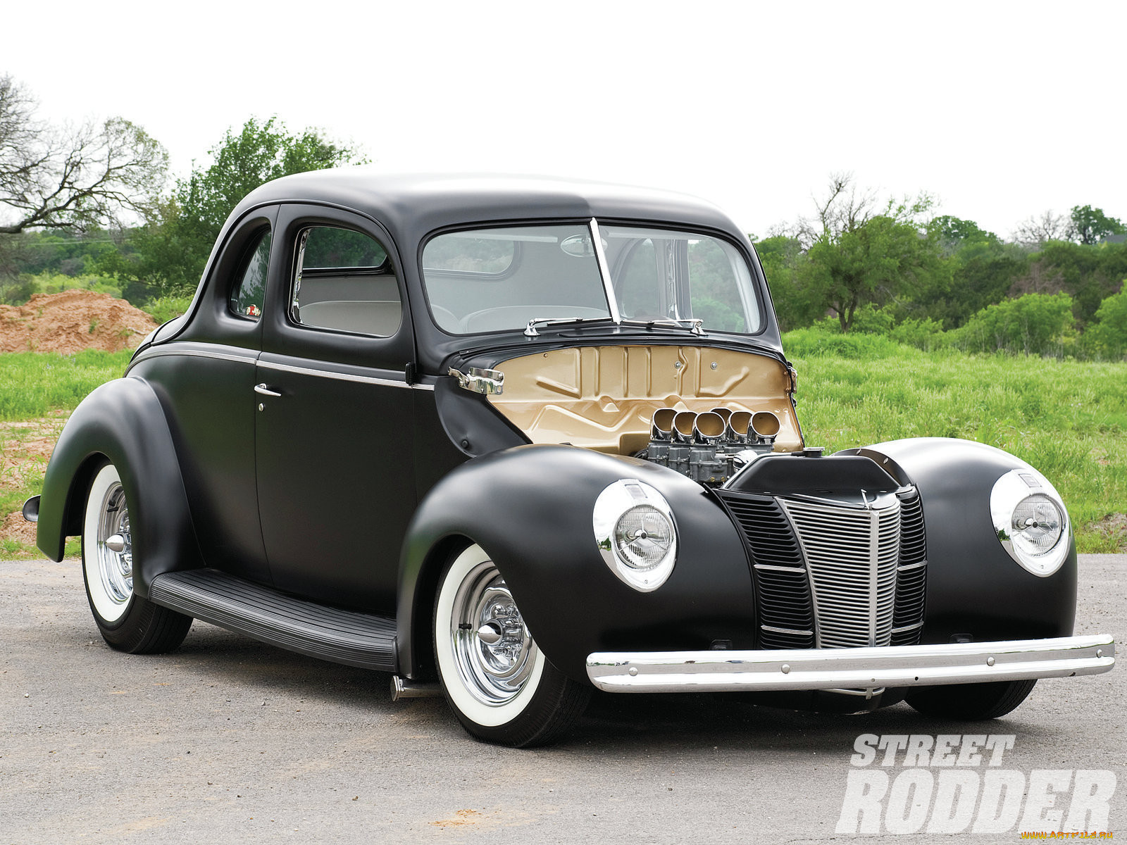 1940, ford, deluxe, coupe, , custom, classic, car